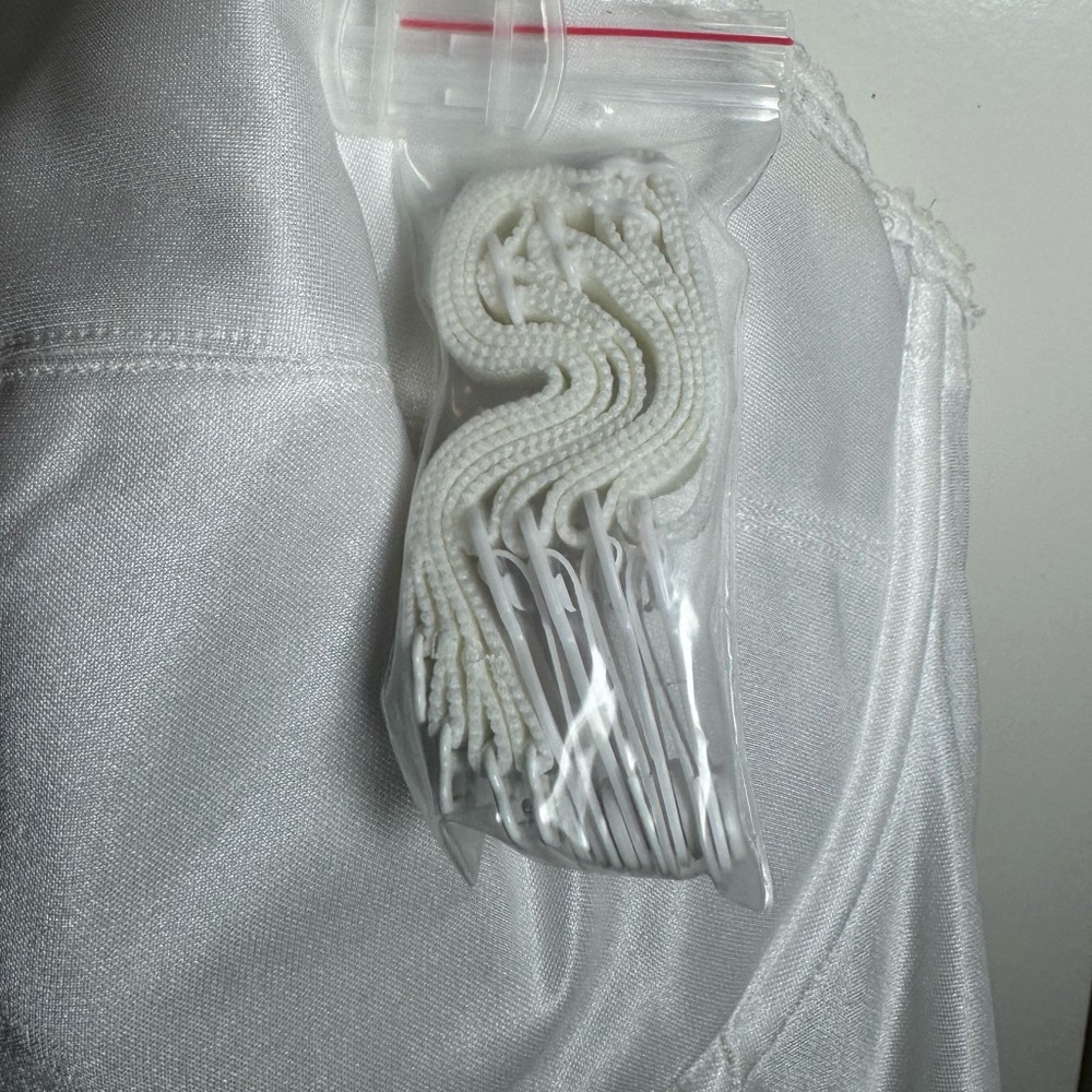 Dominique Intimates White Bridal Corset Bustier 46D Strapless - Picture 4 of 7